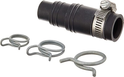 InSinkErator Black Disposal Drain Dishwasher Connector Kit with Hose Clamp and 3