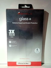 ZAGG invisibleSHIELD Glass Screen Protector for Apple iPhone XS Max 6.5""