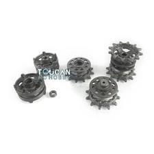 Henglong 1/16 Russian T90 T72 RC Tank 3938 3939 Metal Sprockets Idlers Parts