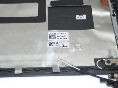 Coperchio Posteriore Dell Chromebook Coperchio Posteriore LCD Per Dell Chromebook 11 3120 - Custodia Superiore Con Cerniere, Ricambio 03CP5R, Colore Nero Lenovo IdeaPad 3 15ada05