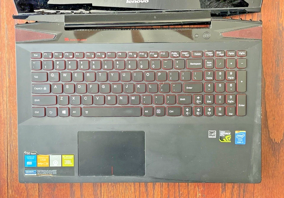 Lenovo Y50-70 Touch Black 15.6" Display Intel Core i7 Laptop 20349 PARTS - Image 2 of 4