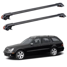 Roof Racks Cross Bars For Mercedes E Class S211 Wagon 2004-2009 Anti-Theft lock