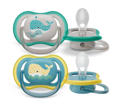 Philips Avent Schnuller Beruhigungssauger Ultra Air 18+ Monate Wal SCF349/24