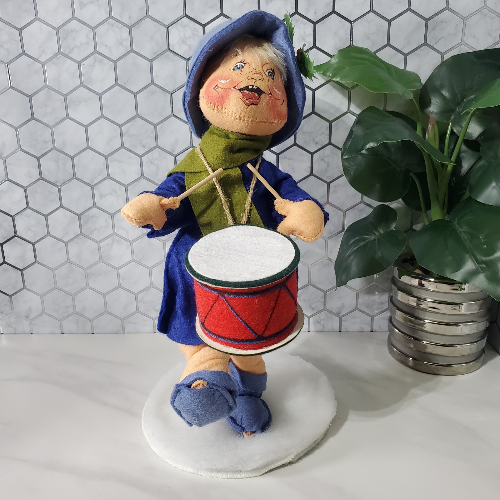 Annalee Christmas Drummer Boy Caroler Vintage 1989 13