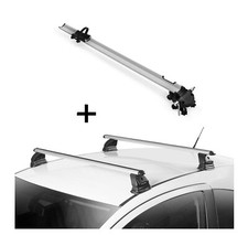 Fahrradträger Bike Pro + Dachträger EVO ALU für für Mazda 3 (BK) 4-5 Türer 2004-