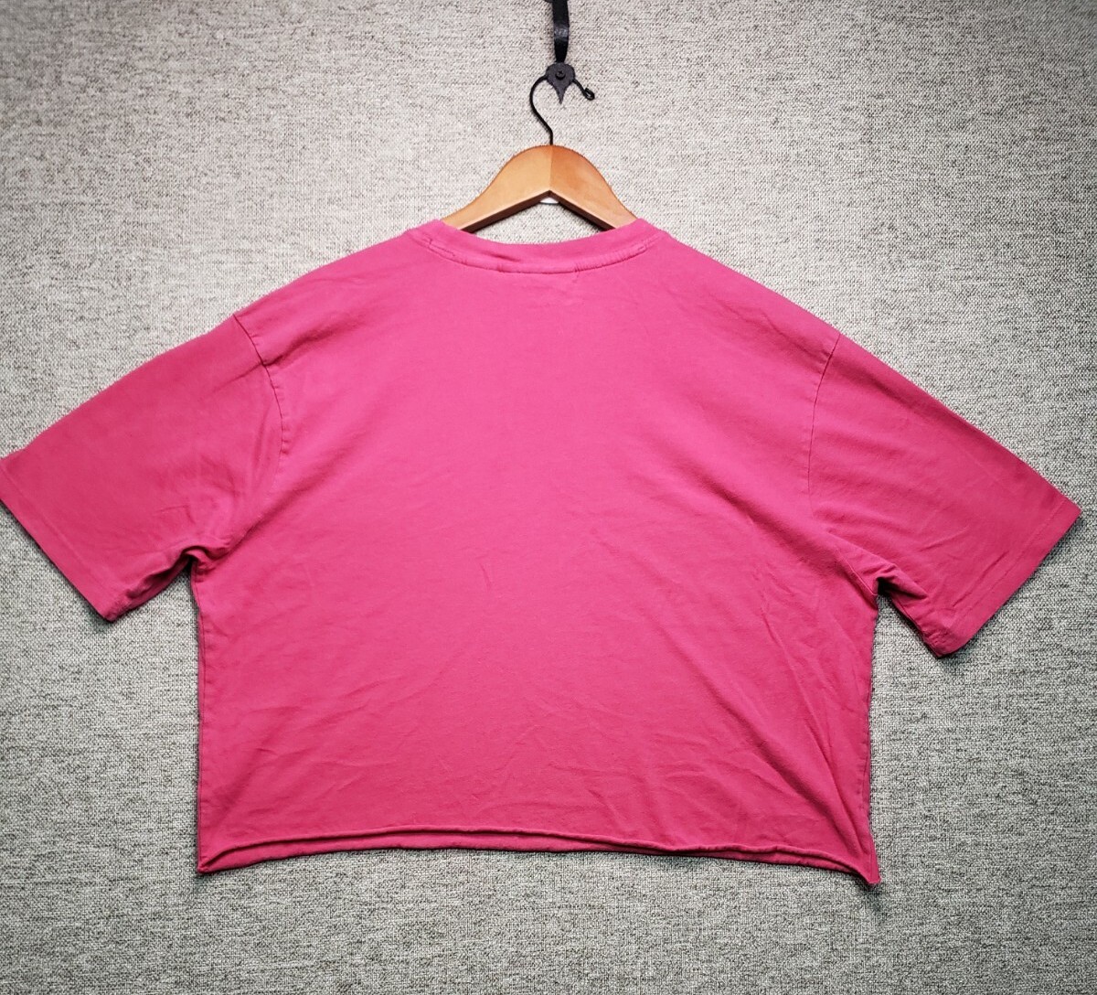 ■FILA■ Women's International Crop T-ShirtFS2RSF2172FINA 11 Vintage FILA International Pink Women's T Shirt Size X