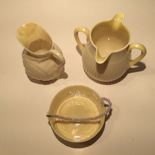 Handmade Porcelain BELLEEK Fermanagh Ireland Déanta Éirinn reg