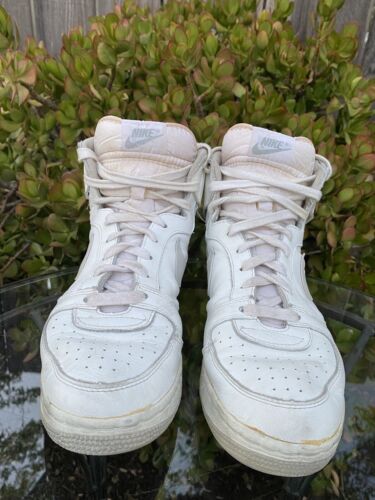 RARE Vintage 1985 Nike Team Convention High Top Sneakers Shoes Jordans Sz 10 1/2 - Picture 1 of 12