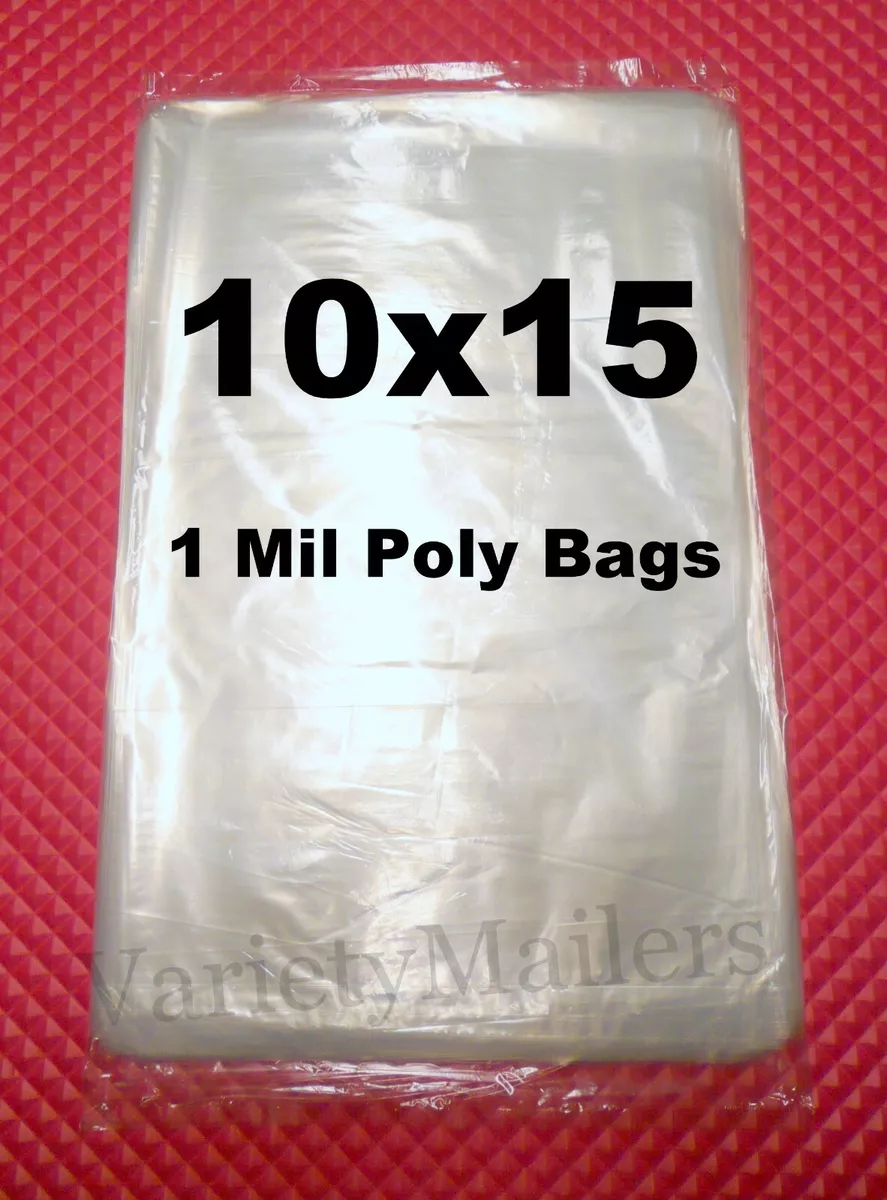 13 x 15(100 Count) Large Ziploc Bags - 2 Mil Clear Plastic