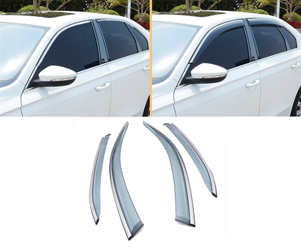 ABS Car Door Sun Guard Vent Shade Window Rain Visor For Infiniti QX60 20162020 eBay