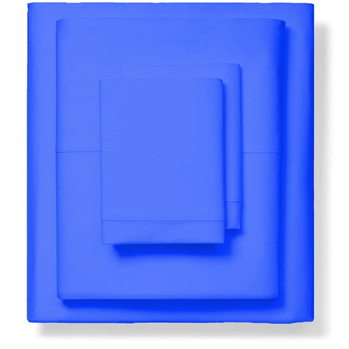 1000TC OR 1200TC Ultimate Sheets Collection Select AU Size Royal Blue Solid - Foto 14 di 23