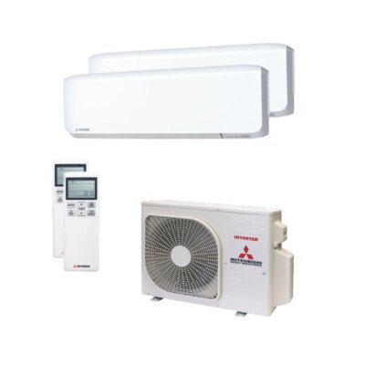 Klimaanlage Mitsubishi Heavy SRK20ZS-WF + SRK25ZS-WF + SCM45ZS-W - 4,5 kW Kühlen
