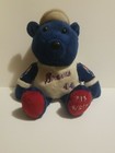 Hank Aaron Rare 1999 715 HR 4/8/74 Bean Bag Plush Bear Atlanta Braves 8 ”  — photo 1