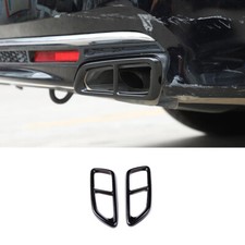 For Honda Accord 2014-2017 Black Steel Rear Exhaust Muffler Tip Tail Pipe Trim For Honda Accord 2014-2017 Black Steel Rear Exhaust Muffler Tip Tail Pipe Trim