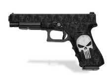Gen 3 Glock 34 / Glock 35 Decal Grip - The Punisher