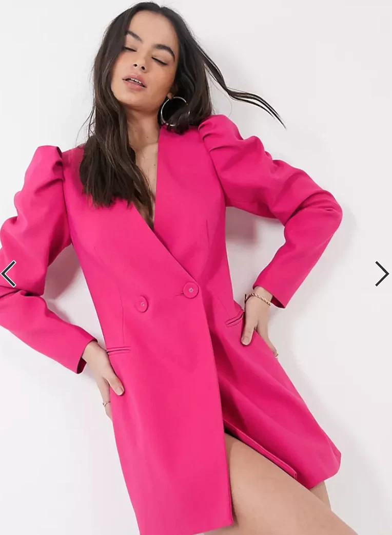 Blazer dress clearance stradivarius