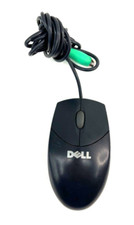 STANDARD MOUSE PS/2 BLACK OAL 4-1/2" 2 BUTTON SCROLL BALL