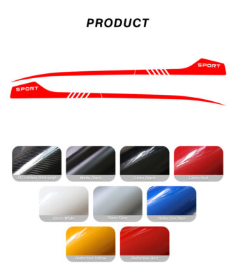 2x For Toyota C-HR CHR 2018-2023 SPORT EDITION Graphics Accent