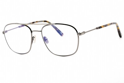 TOM FORD FT5830-B 008 Eyeglasses Shiny Dark Gunmetal Frame  display picture 2