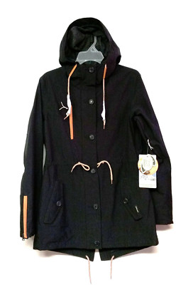 HOLDEN Women's FISHTAIL Parka/Jacket - Black - Size Large - NWT