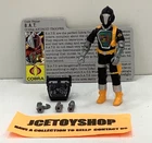 VINTAGE HASBRO GI JOE 1986 SERIES 5 V1  B.A.T.S. BATS COMPLETE FILE CARD (1)