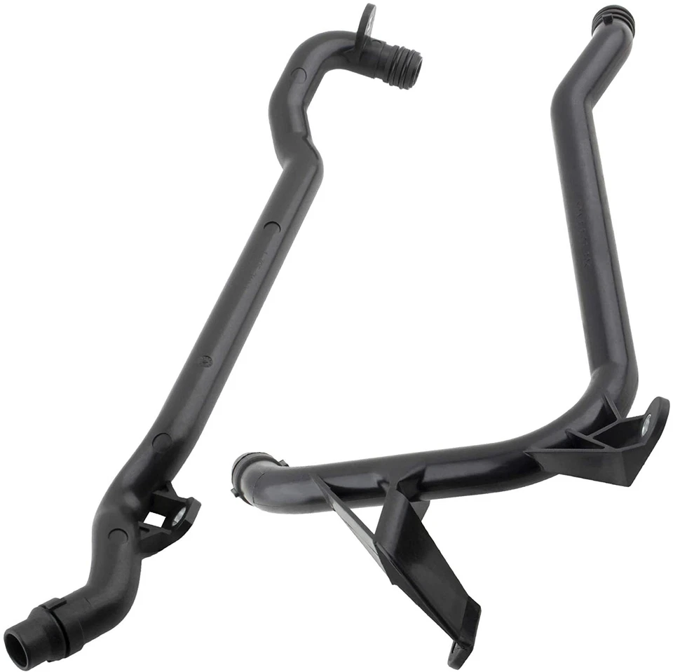 Juego de 2 tubos de entrada de calentador de motor y tubo de refrigerante de agua para BMW 11531705210 Foto 3 de 4