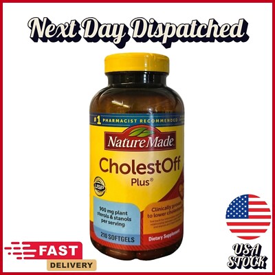 Nature Made CholestOFF Plus 210 softgels EXP 02/2027