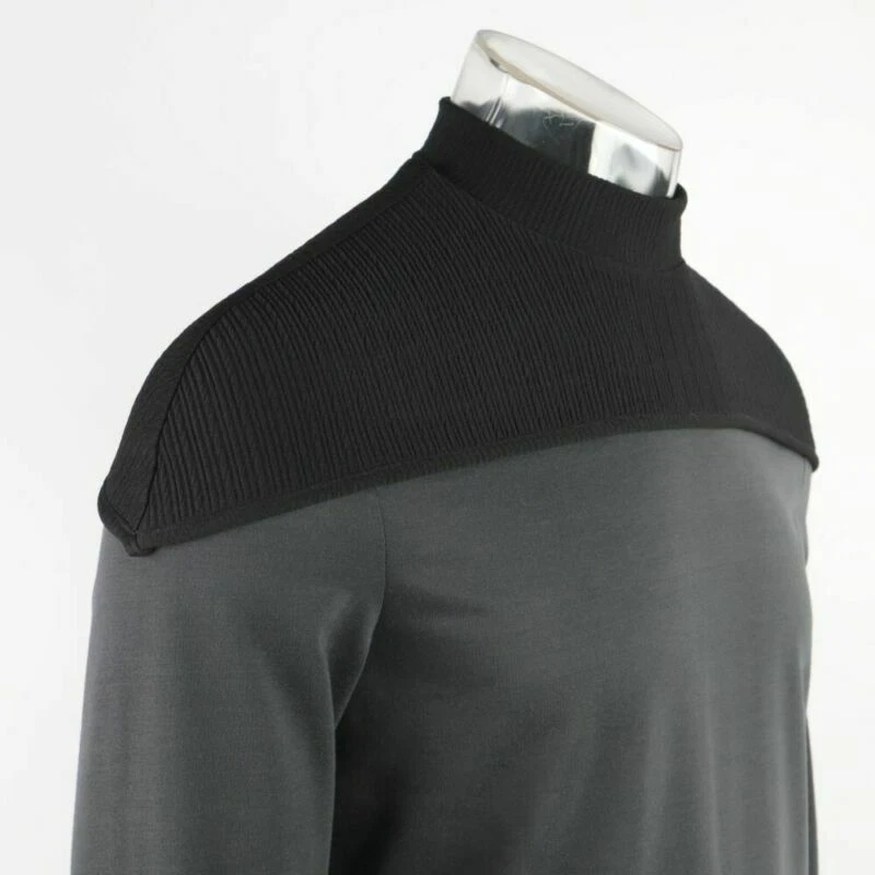 Camiseta interior The Next Generation Capitán Picard TNG Top Uniforme Disfraces Foto 4 de 4