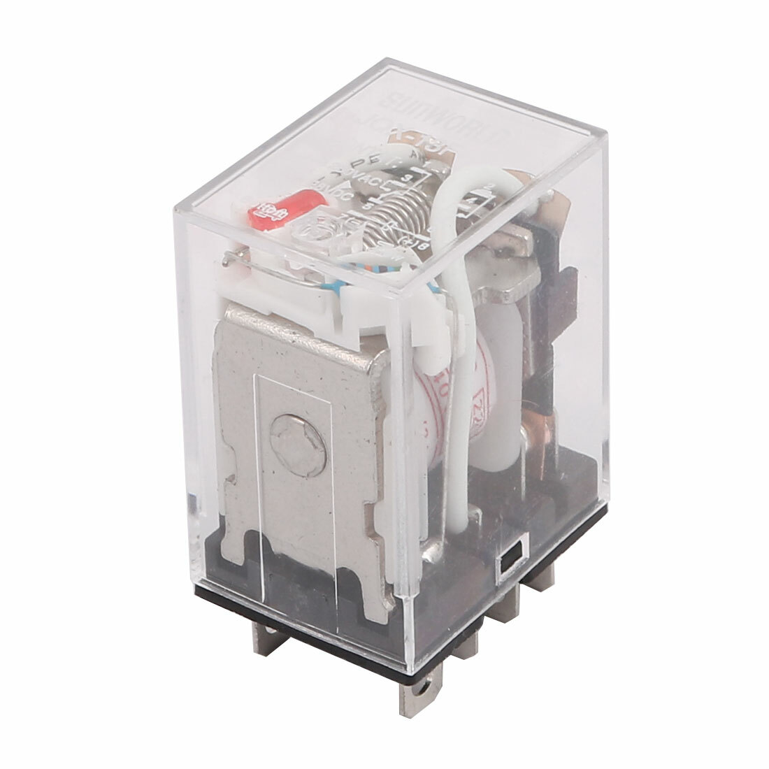 Relais JQX-13F AC 220V - 8 Broches DPDT, 10A/17.5A, Bobine 24VDC - Pour Automatismes Et Contrôle