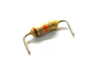 5x 1K Ω 1000R Ohm Case 0207 Axial Lead Resistors / Draht-Widerstände 0.6Watt 5%