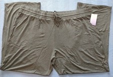 Stars Above Women's Dark Heather Gray Wide Leg Lounge Pants 3X