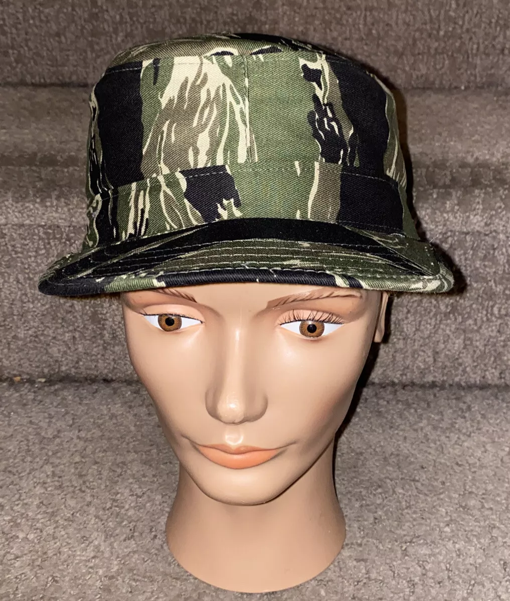 Rare Tiger Stripe Products Tiger Stripe Camo USMC Size 7 Point Utility  Cover Hat