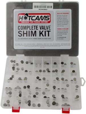 きみ 2003-2006 Kawasaki KFX 400 Hot Cams Valve Shim Kit 9.48mm