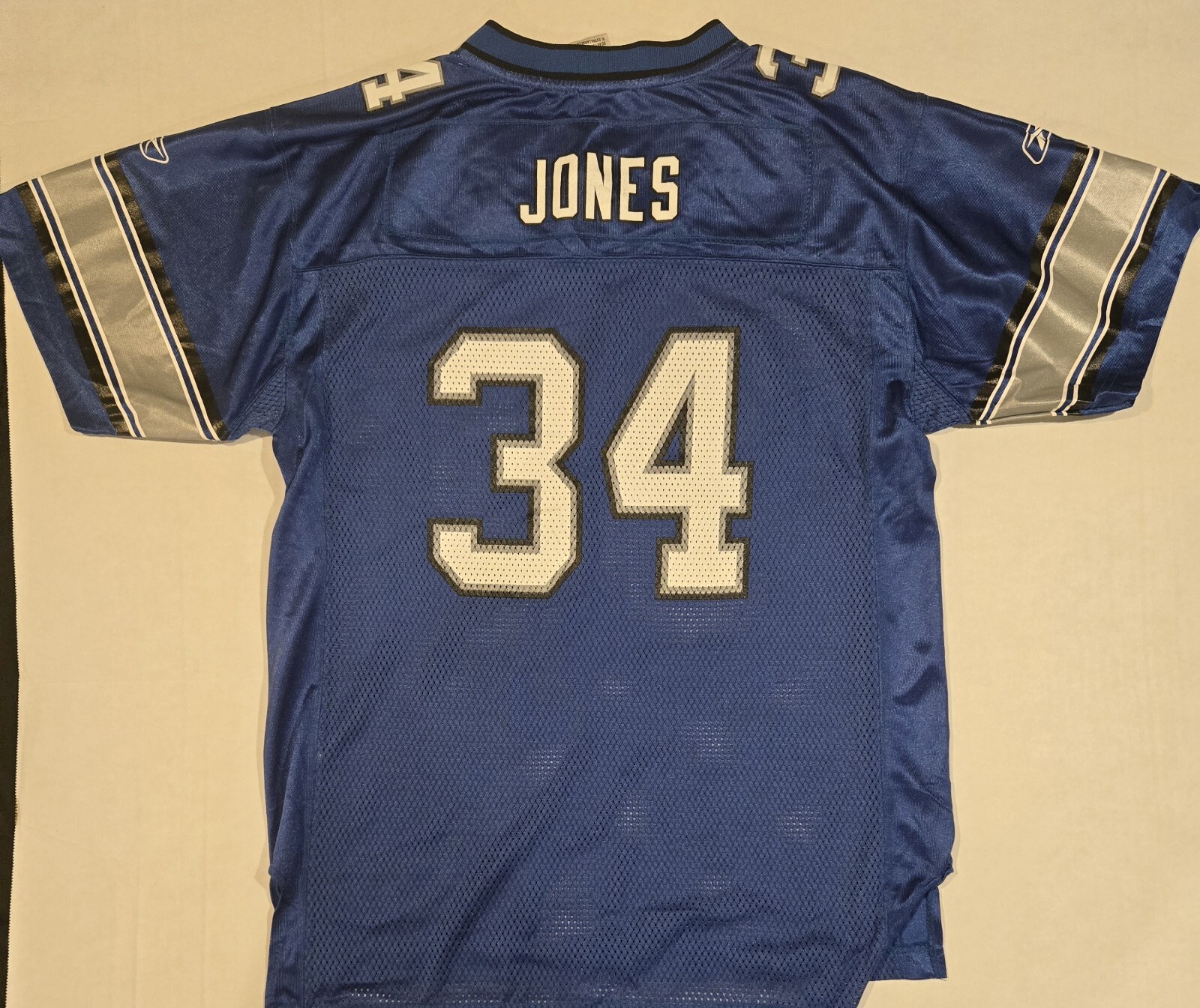 NFL Detroit Lions Kevin Jones #34 Pro Cut Stitched Jersey Reebok XL Youth thumbnail 2
