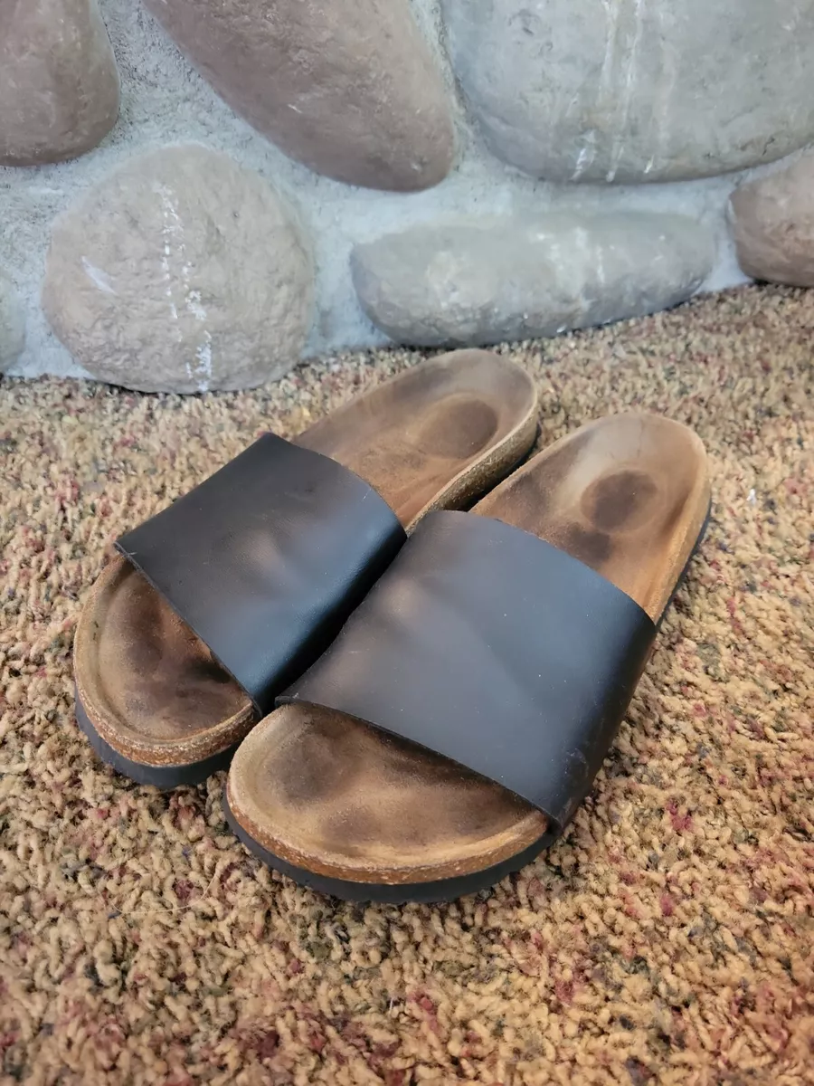Birkenstock Betula Reggae Sandal Black Slide Single Strap Womens