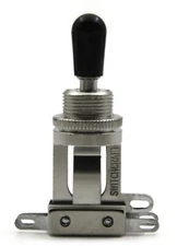 1x Switchcraft Short 3-Way Toggle With Black Switchcraft Tip
