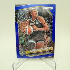 2025 Panini WNBA Prizm Basketball - Kamilla Cardoso #89 Blue Velocity Prizm