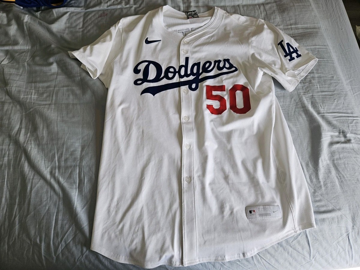 Nike Los Angeles LA Dodgers Mookie Betts Authentic Home Jersey S