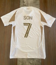 *NUOVO con etichette* - Son #7 - LAFC Authentic Player's Jersey (Bianco) - Uomo Small