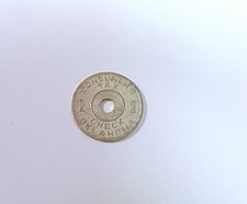 1935 Consumer's Tax Check Token Oklahoma - 1 Mill