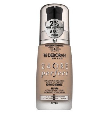 Deborah 24Ore Perfect Foundation 05 Leder mit seidiger Textur