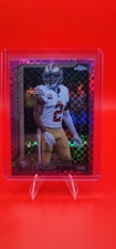 2025 Topps Chrome Deommodore Lenoir Hot Pink XFractor Refractor #269 49ers