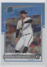2020 Panini Donruss Optic Retail Carolina Blue & White Prizm Jordan Yamamoto k0v