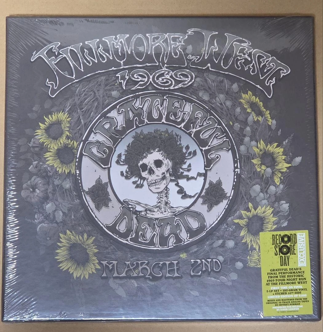 Grateful Dead Fillmore West 1969 In Vinyl Records for sale - eBay