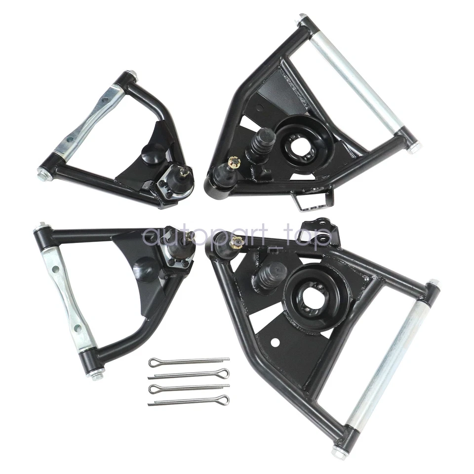 Fit 1963-1970 C10 CHEVROLET GMC TUBULAR CONTROL ARMS SET OF 4 UPPER AND LOWER - Imagem 4 de 4