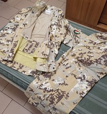 Parka goretex militare Completo Pantaloni + Wind Sopper