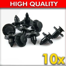 FIT PEUGEOT  10x 8mm Plastic Trim Clips Wheel Arch Liners / Engine Bay Shields 