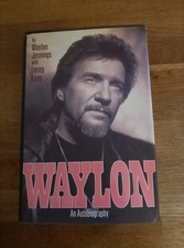 BOOK - Wylon Jennings Autobiography Hardback Country Music Memoir 