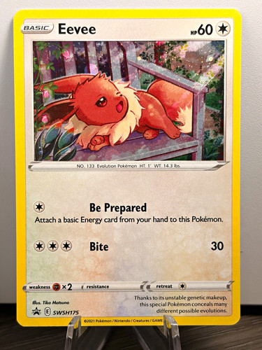 Pokémon Eevee SWSH175 SWSH Promo Holo Sword and Shield Promo EN