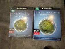 Planet Earth II 2 4K Ultra HD 4-Disc Set Slipcover  BLU-RAY BBC New/SEALED